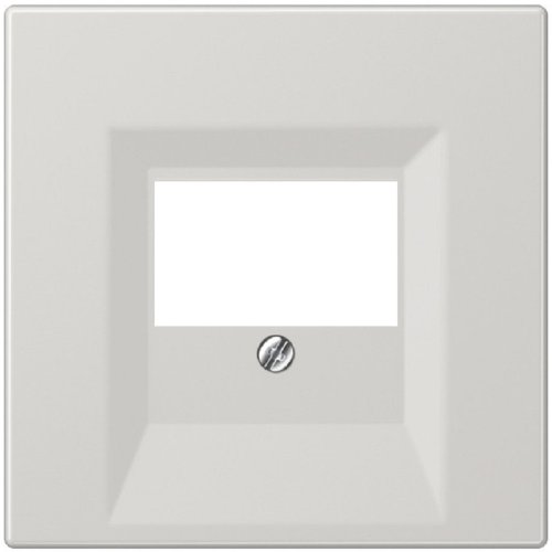 Лицевая панель Jung LS990 для 2-м. розетки USB/аудио серый картинка